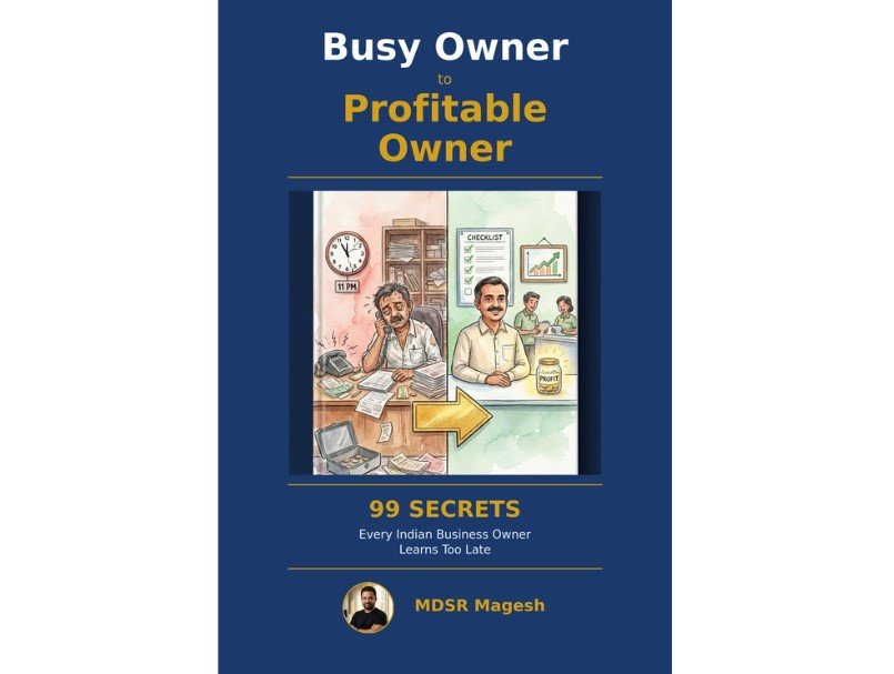 Chennai-Based Business Mentor MDSR Magesh Publishes Book Distilling 21 Years of SME Growth Strategies